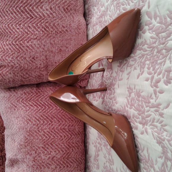 Jessica Simpson Brown Pump Women's Size 8M - Picture 1 of 7